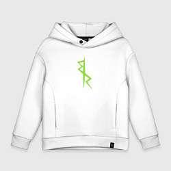 Толстовка оверсайз детская Cyberpunk - Команда Дэвида, цвет: белый