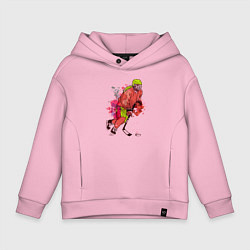 Детское худи оверсайз Девочка хоккеист