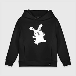 Детское худи оверсайз Happy Bunny