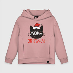 Детское худи оверсайз Meow - Christmas