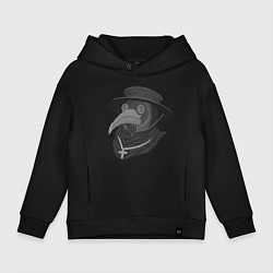 Детское худи оверсайз Маска чумного доктора