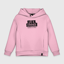 Толстовка оверсайз детская Life is Strange Before the Storm, цвет: светло-розовый