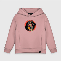 Детское худи оверсайз Мультяшная маленькая ведьма