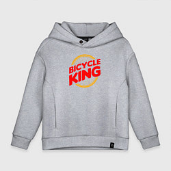 Детское худи оверсайз Велосипедный король