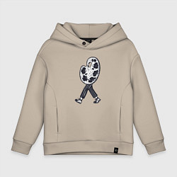 Детское худи оверсайз Человек палитра