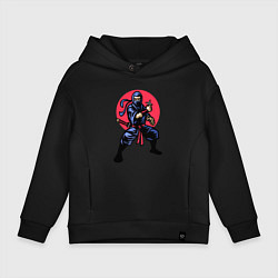Детское худи оверсайз Warrior ninja