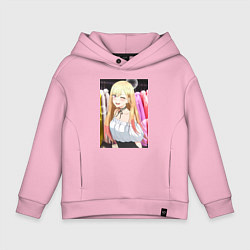 Детское худи оверсайз Эта фарфоровая кукла влюбилась