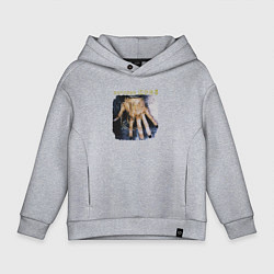 Толстовка оверсайз детская Depeche Mode - Ultra hand, цвет: меланж