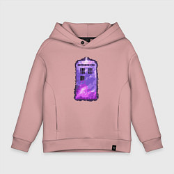 Детское худи оверсайз Violet tardis