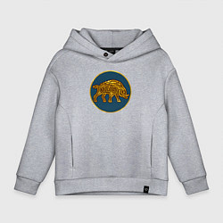 Толстовка оверсайз детская Пикты из Total War: Attila, цвет: меланж