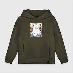 Детское худи оверсайз Cute little spooky ghost