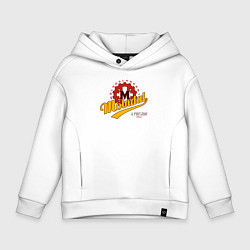 Толстовка оверсайз детская Molndal hockey, цвет: белый