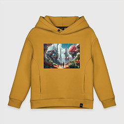 Детское худи оверсайз Планета фантастика