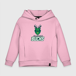 Детское худи оверсайз Milwaukee Bucks NBA