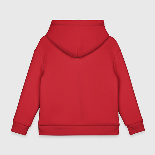 Детское худи оверсайз Год успешного Даниила / Красный – фото 2