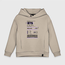 Детское худи оверсайз Bts ticket