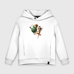 Детское худи оверсайз Ballerina Cappuccina - Glorbo Fruttodrillo