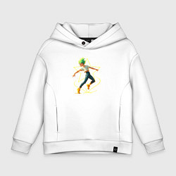 Детское худи оверсайз Танцующая девушка