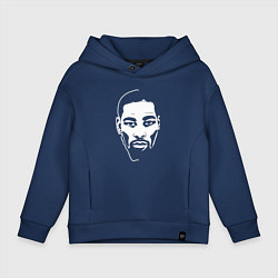 Толстовка оверсайз детская Kevin Durant, цвет: тёмно-синий