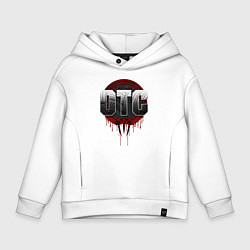Толстовка оверсайз детская Roman Reigns otc wwe logo, цвет: белый