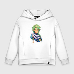Детское худи оверсайз Genshin Impact: Baizhu