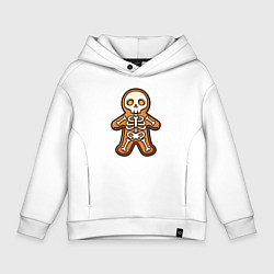 Детское худи оверсайз Скелет печеньки