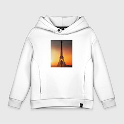 Толстовка оверсайз детская Джон Уик в Париже, цвет: белый