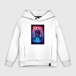 Толстовка оверсайз детская John Wick movie, цвет: белый