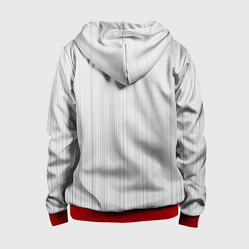 Детская толстовка на молнии Программирование 1 / 3D-Красный – фото 2