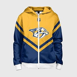 Детская толстовка на молнии NHL: Nashville Predators