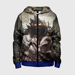 Толстовка на молнии детская Disturbed: Madness, цвет: 3D-синий