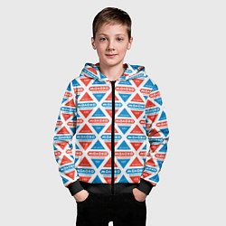 Толстовка на молнии детская Молоко СССР, цвет: 3D-черный — фото 2