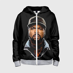 Детская толстовка на молнии Ice Cube