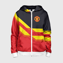 Детская толстовка на молнии Man United FC: Red style