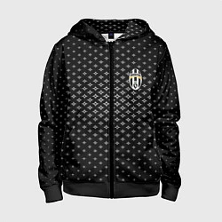 Толстовка на молнии детская Juventus: Sport Grid, цвет: 3D-черный