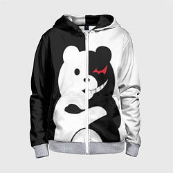 Детская толстовка на молнии Monokuma Drae