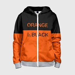 Толстовка на молнии детская Orange Is the New Black, цвет: 3D-меланж