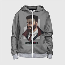 Детская толстовка на молнии Dr. Jonathan Reid