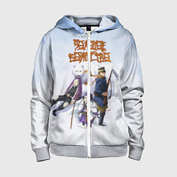 Детская толстовка на молнии Золотое божество