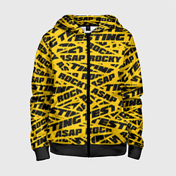 Толстовка на молнии детская ASAP Rocky: Light Style, цвет: 3D-черный