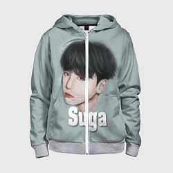 Детская толстовка на молнии BTS Suga