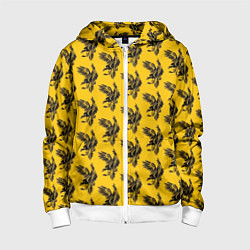 Толстовка на молнии детская TOP: BANDITO, цвет: 3D-белый