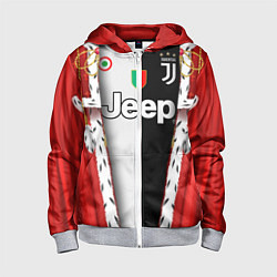 Толстовка на молнии детская King Juventus, цвет: 3D-меланж