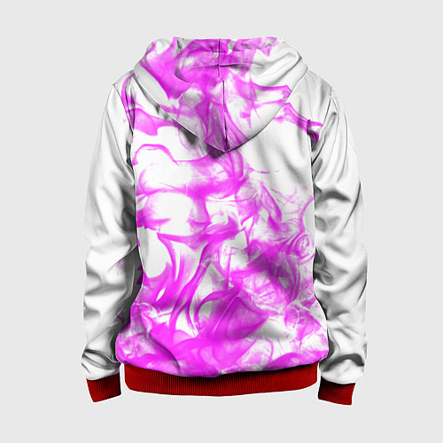 Детская толстовка на молнии Пол Феникс / 3D-Красный – фото 2