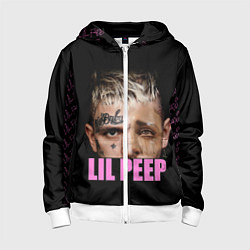 Детская толстовка на молнии Lil Peep