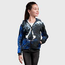 Толстовка на молнии детская ASSASSINS CREED, цвет: 3D-черный — фото 2