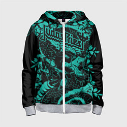 Детская толстовка на молнии Judas Priest