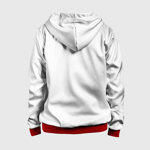 Детская толстовка на молнии NILETTO / 3D-Красный – фото 2