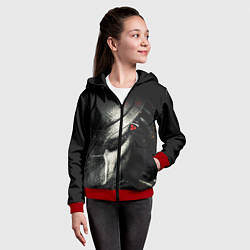 Толстовка на молнии детская PREDATOR, цвет: 3D-красный — фото 2