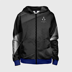 Толстовка на молнии детская Assassins Creed, цвет: 3D-синий